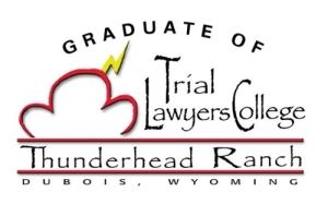 Graduate of Trial Lawyers College Logo